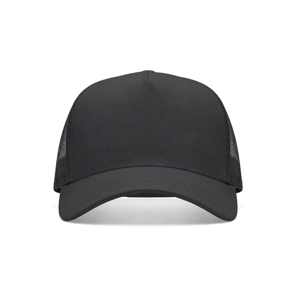 Gorra Estilo Camionero Personalizada (DTF) — Carbón frente