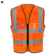 YC-OPCION-1-FRENTE-Naranja — logo de ejemplo chico en el pecho izquierdo