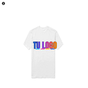 YC-OPCION-2-FRENTE-Blanco — logo de ejemplo grande en todo el pecho (solo frente)