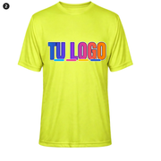 YC-OPCION-2-FRENTE-Amarillo de Seguridad — logo de ejemplo grande en todo el pecho (solo frente)